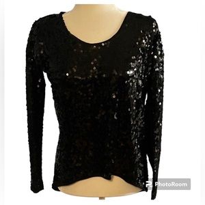 Boston Proper sequin top